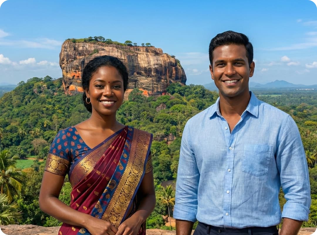 Sri Lanka e-Visa illustration